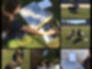 outdoor art classroom